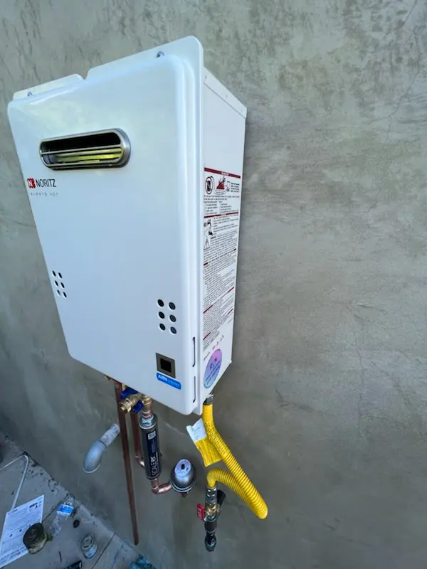 Tankless water heater installation for Gales Creek homes