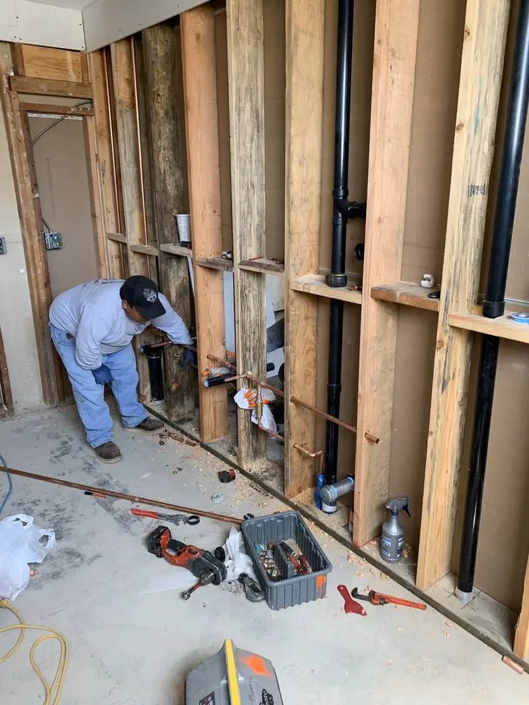 Commercial rough-in plumbing for Gas Line Repair in Gales Creek